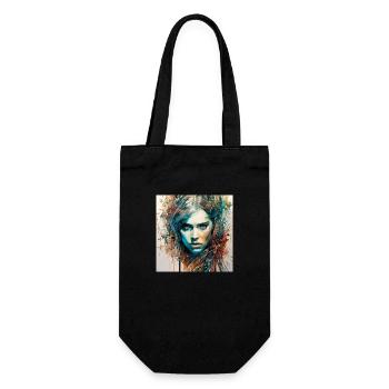 Femme de beauté - Sac à bouteille - noir - Devant