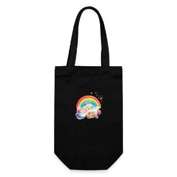 DEJEUNER - ARC-EN-CIEL - Sac à bouteille - noir - Devant