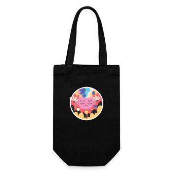 PSICO MEDITATION - Sac à bouteille - noir - Devant