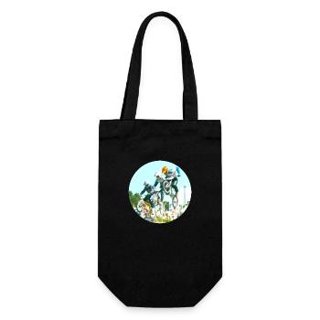 bmx T-shirt sticker - Sac à bouteille - noir - Devant