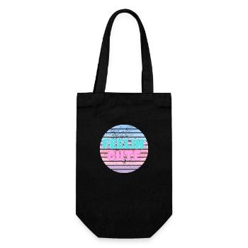Feelin' Cute - Geschenkbeutel für Flaschen - Schwarz - Vorne