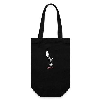 16FD1066 F56F 4FC3 8DDA 01C251051B9E - Geschenkbeutel für Flaschen - Schwarz - Vorne