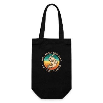 fresh fish - Gift Bag for Bottles - black - Front