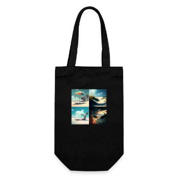 Summer time - Sac à bouteille - noir - Devant