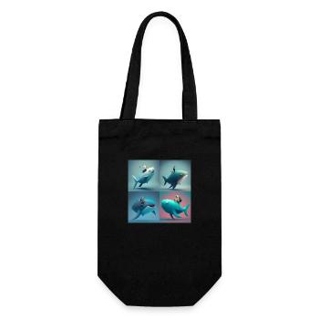 summer blue - Sac à bouteille - noir - Devant