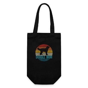 Doodle Mom - Gift Bag for Bottles - black - Front