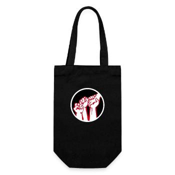 poings2b - Sac à bouteille - noir - Devant