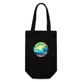 Surfer Planche de surf Surf Surf - Sac à bouteille - noir - Devant