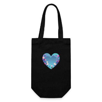 Mariage Fête des mères Saint-Valentin Engagement amoureux - Sac à bouteille - noir - Devant