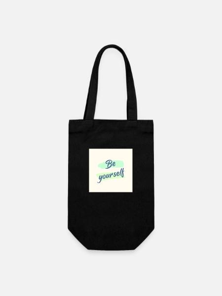 Soyez vous-même - Sac à bouteille - noir