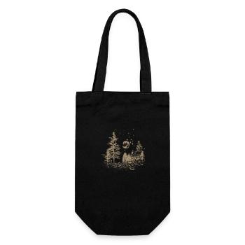 Lonely House - Gift Bag for Bottles - black - Front
