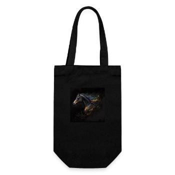 Fiery horse n°17 - Gift Bag for Bottles - black - Front