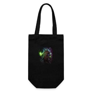 Ork-Zauberer - Geschenkbeutel für Flaschen - Schwarz - Vorne