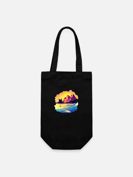 Allemagne nature - Sac à bouteille - noir