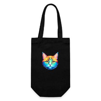 Propriétaire de chat Chat Chaton chaton domestique - Sac à bouteille - noir - Devant