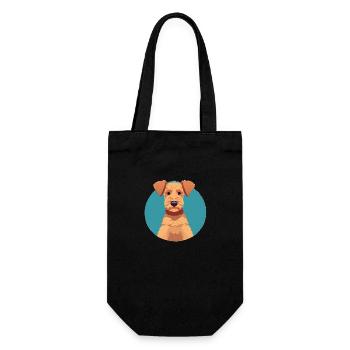 Chien Propriétaire Chiens Terrier Chien Chien Propriétaire de chien - Sac à bouteille - noir - Devant