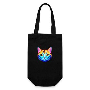 Chat Propriétaire de chat Chaton Chat domestique - Sac à bouteille - noir - Devant