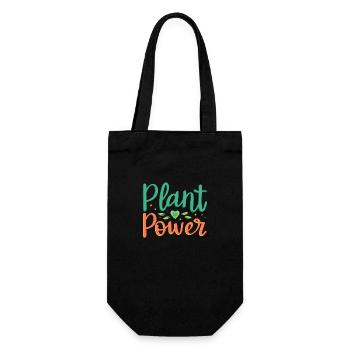 Pouvoir des plantes - Sac à bouteille - noir - Devant