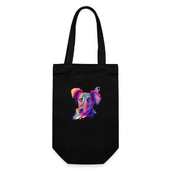 Chiens Terrier Propriétaire de chien Labrador Propriétaire de chien - Sac à bouteille - noir - Devant