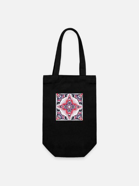 LMNArt - Gift Bag for Bottles - black