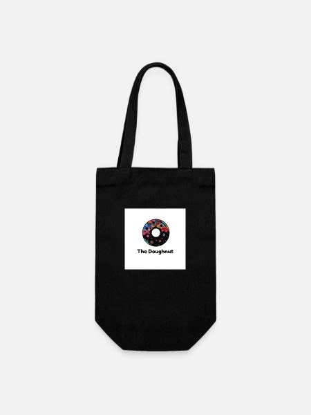 The Doughnut - Gift Bag for Bottles - black