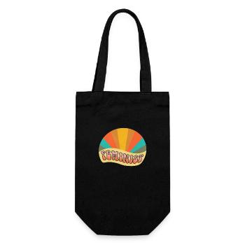 rétro-féminisme - Sac à bouteille - noir - Devant