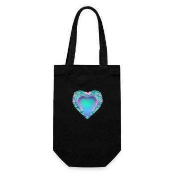 Saint-Valentin Fête des mères Mariage Amoureuse Fiançailles - Sac à bouteille - noir - Devant
