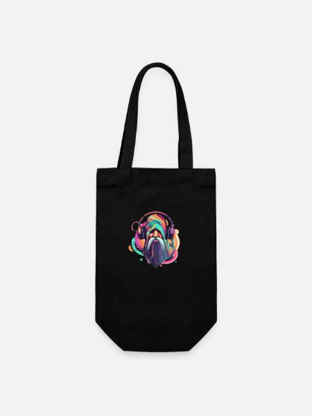 Sorcier coloré - Sac à bouteille - noir