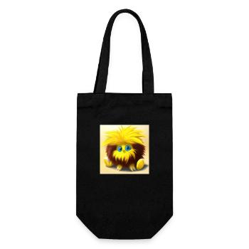 the cuddle No.2 - Gift Bag for Bottles - black - Front