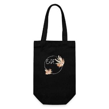 Personalized bachelorette party - Gift Bag for Bottles - black - Front