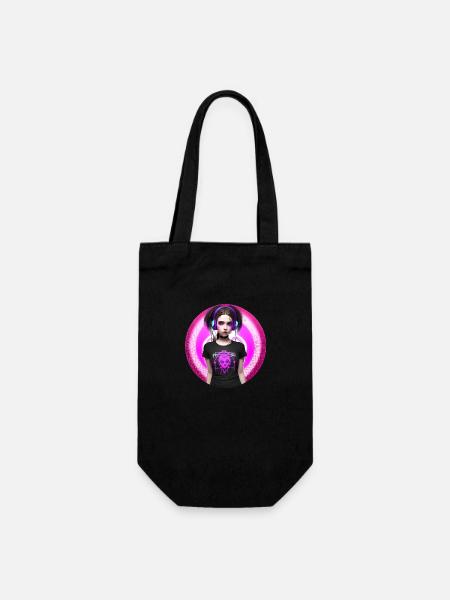 DJane - Gift Bag for Bottles - black