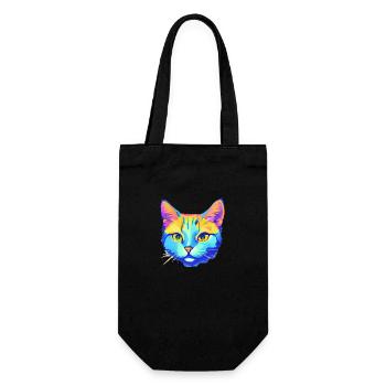 Chat Domestique Chaton Chaton Propriétaire - Sac à bouteille - noir - Devant