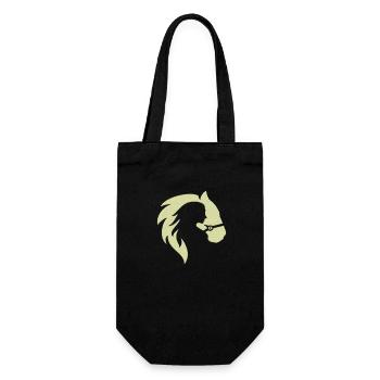 Illusion d’optique art psychédéliques formes rétro - Sac à bouteille - noir - Devant