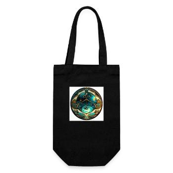 Surreal Balance - Gift Bag for Bottles - black - Front