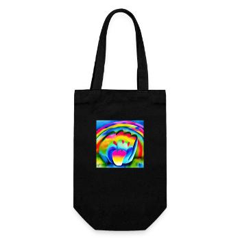 Arc-en-ciel à Pâques - Sac à bouteille - noir - Devant