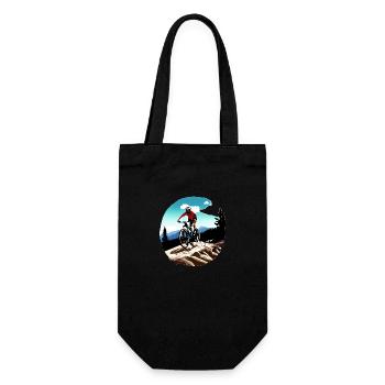 Cyclists Cyclists Cyclists Cycling - Gift Bag for Bottles - black - Front