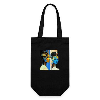 La vision futuriste de Klimt - Sac à bouteille - noir - Devant