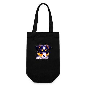 Chien Berger Chien Amour Chiens Propriétaire de Chien - Sac à bouteille - noir - Devant