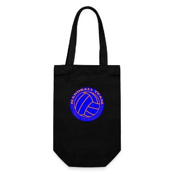 Équipe de handball 2 - Sac à bouteille - noir - Devant