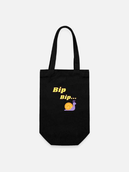 Impression Bip Bip - Des designs amusants - Sac à bouteille - noir