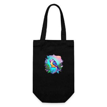 Cockatiel Budgie Bird Bird Propriétaire - Sac à bouteille - noir - Devant
