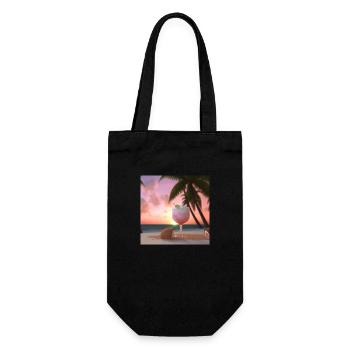 Cocktail 4 Gift - Gift Bag for Bottles - black - Front