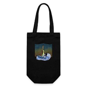 Planche à voile - Sac à bouteille - noir - Devant