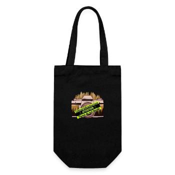 The camera as critical infrastructure - Gift Bag for Bottles - black - Front