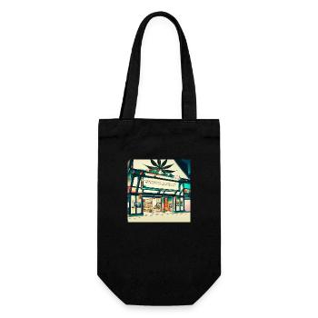 Modern Weed Club - Geschenkbeutel für Flaschen - Schwarz - Vorne