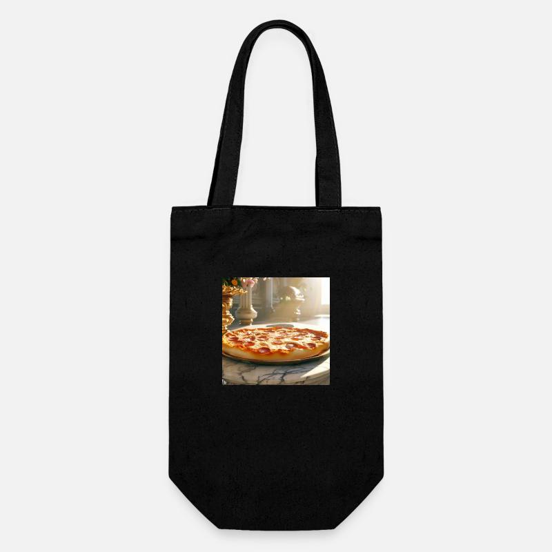 Pizza Lover Flavour - Geschenkbeutel für Flaschen - Schwarz