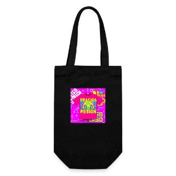 T-shirt fluo - Sac à bouteille - noir - Devant