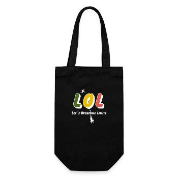 LOL - Dépassons les limites - Sac à bouteille - noir - Devant