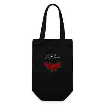 La mariée floral - Sac à bouteille - noir - Devant