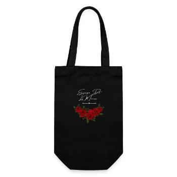 Équipe de la mariée floral - Sac à bouteille - noir - Devant
